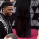 Chadwick Boseman attends the 90th Annual Academy Awards.